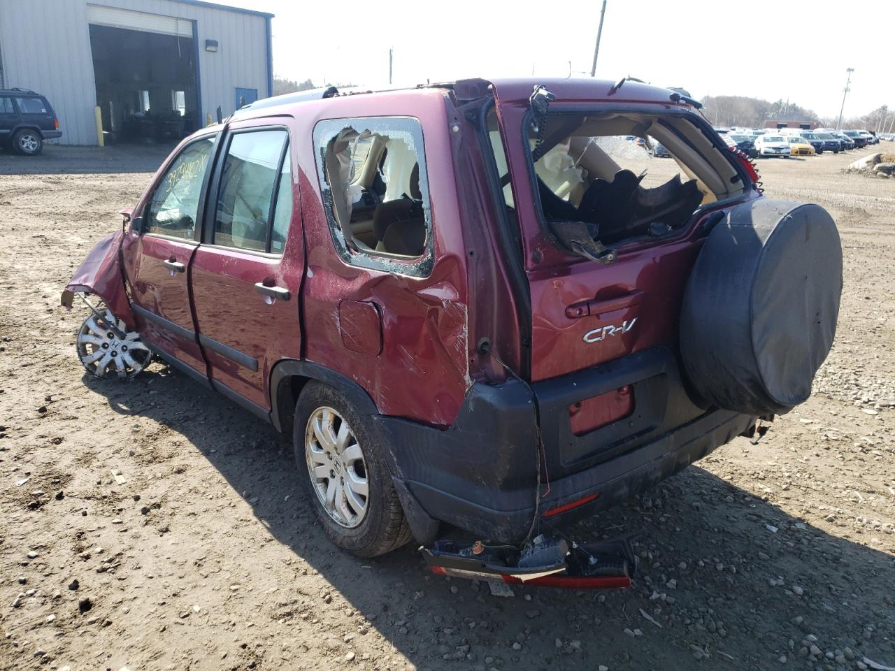 Photo 3 from auction – 2006 HONDA CR-V LX with VIN SHSRD78596U405443