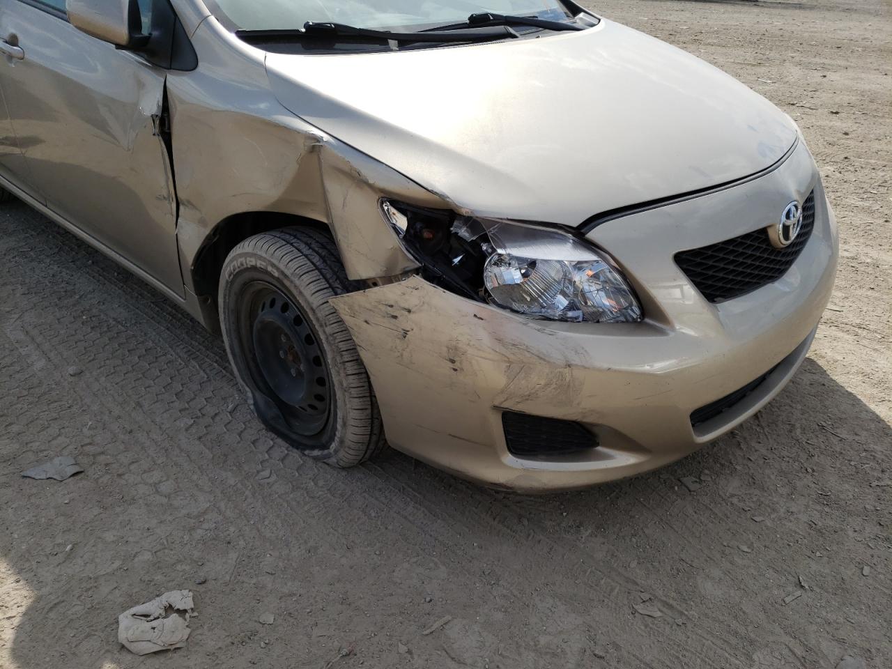 Photo 9 from auction – 2009 TOYOTA COROLLA BA with VIN 1NXBU40E29Z043353