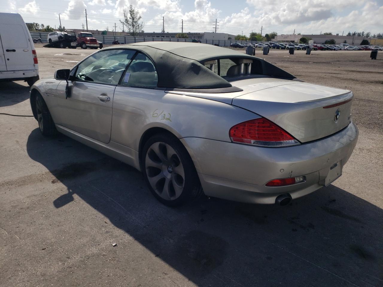 Photo 3 from auction – 2006 BMW 650 I with VIN WBAEK13416CN75412