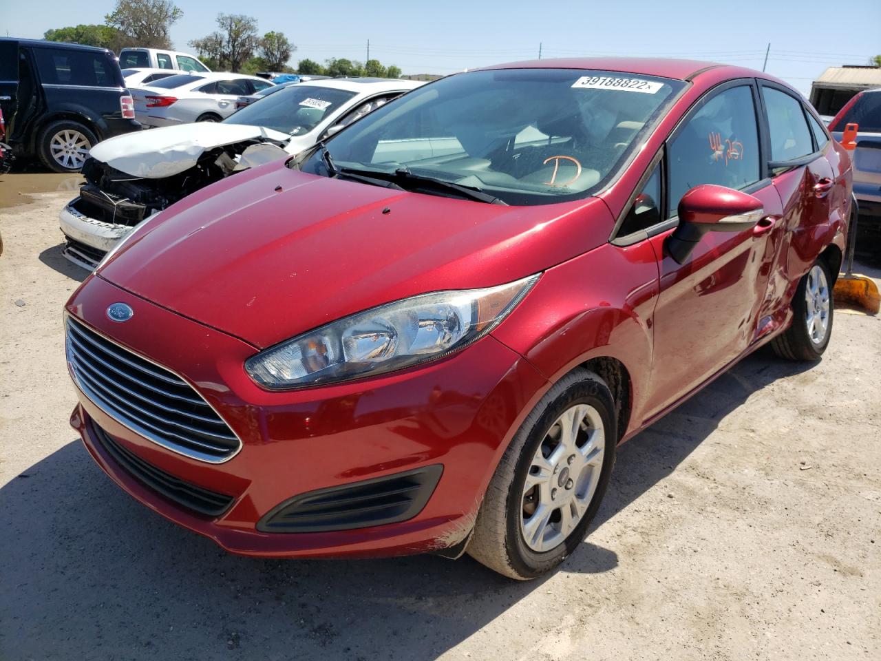 Photo 2 from auction – 2016 FORD FIESTA SE with VIN 3FADP4BJ2GM164454
