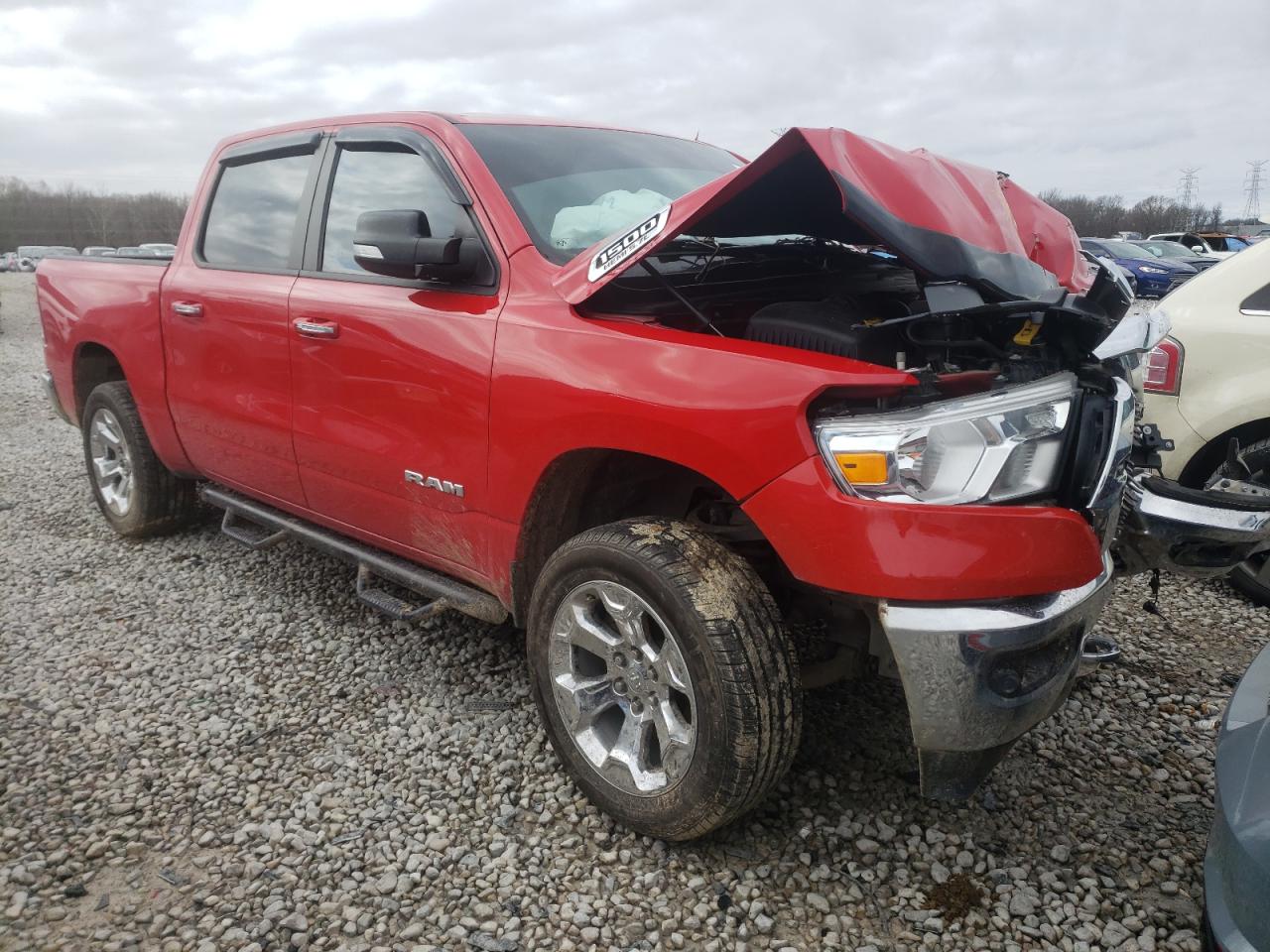RAM 1500 BIG H 2019 with VIN 1C6SRFFT4KN621712 - Photo from auction