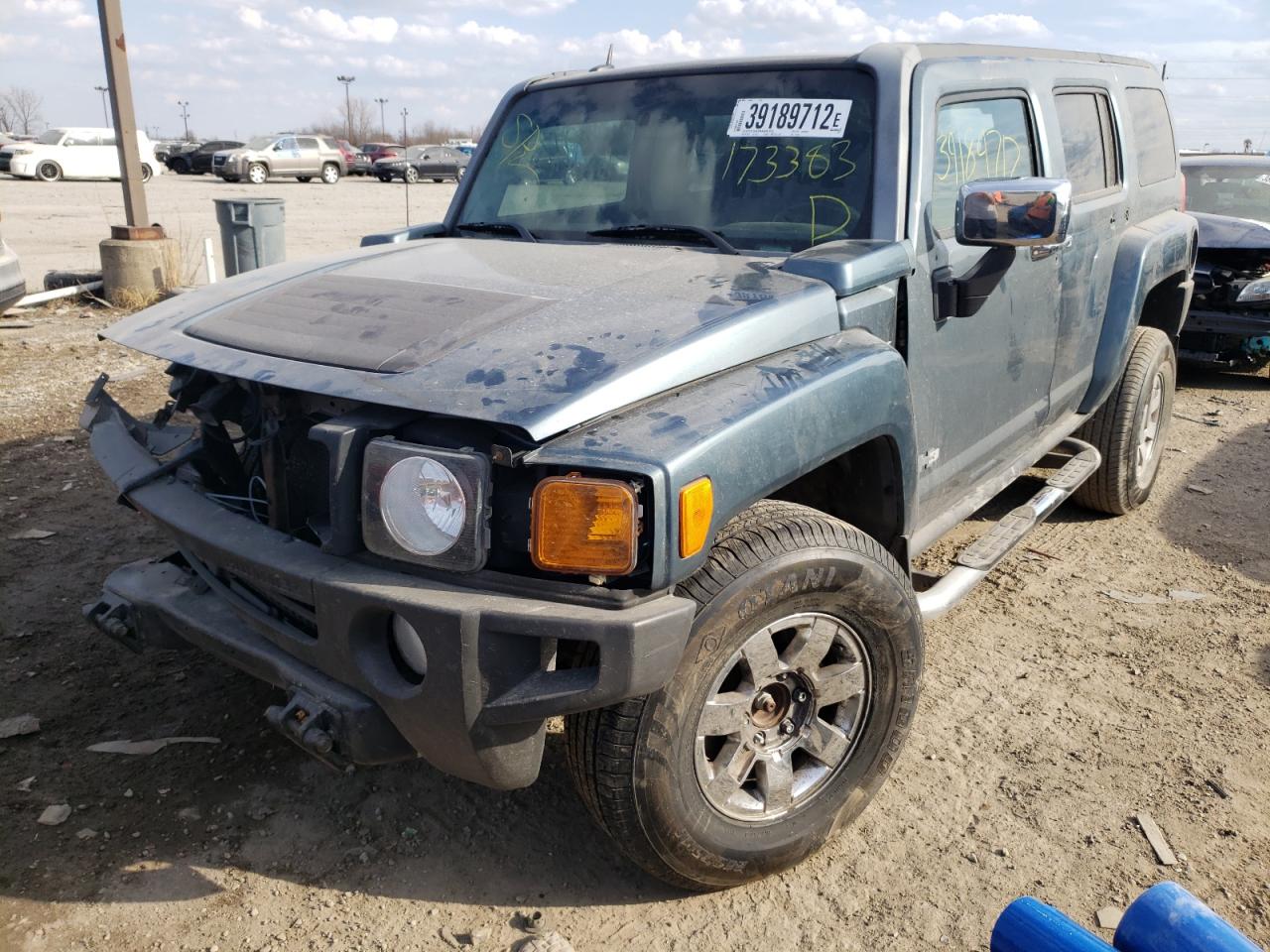 Photo 2 from auction – 2007 HUMMER H3 with VIN 5GTDN13EX78173383