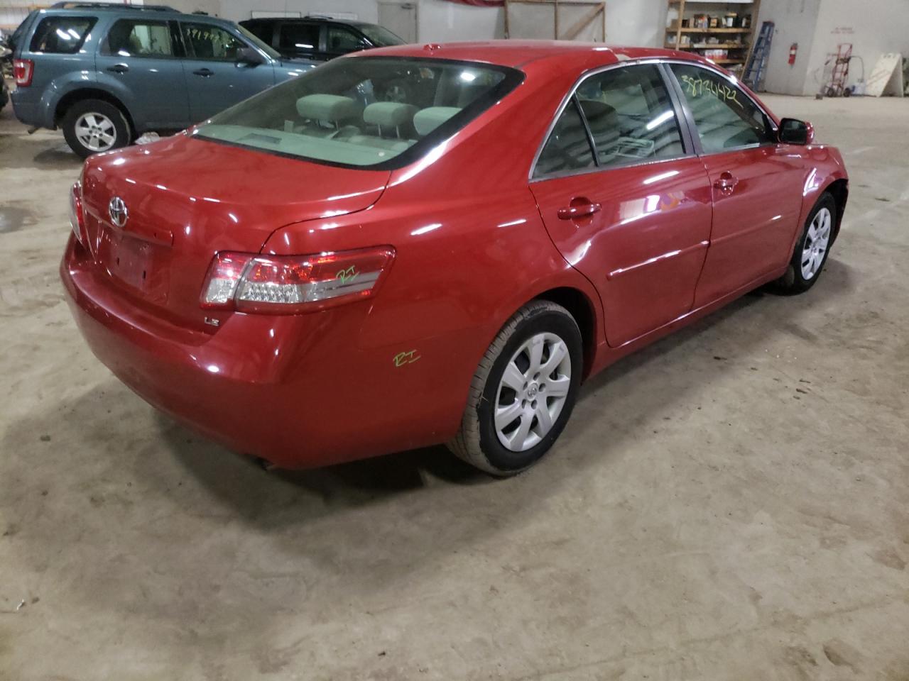 Photo 4 from auction – 2011 TOYOTA CAMRY BASE with VIN 4T4BF3EK6BR088696