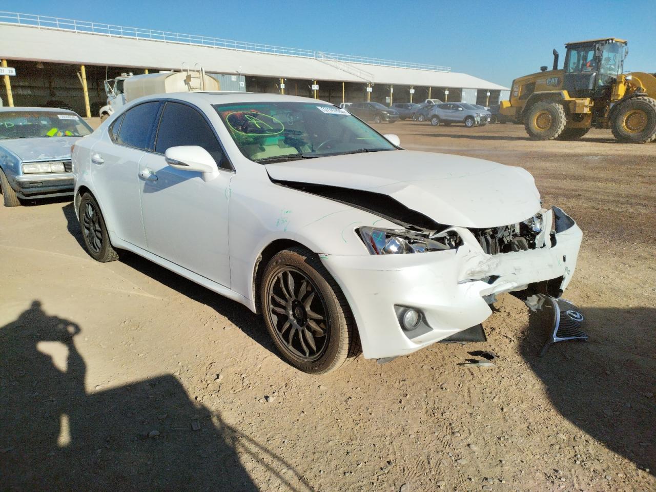 LEXUS IS 250 2012 with VIN JTHBF5C23C5184261 - Photo from auction