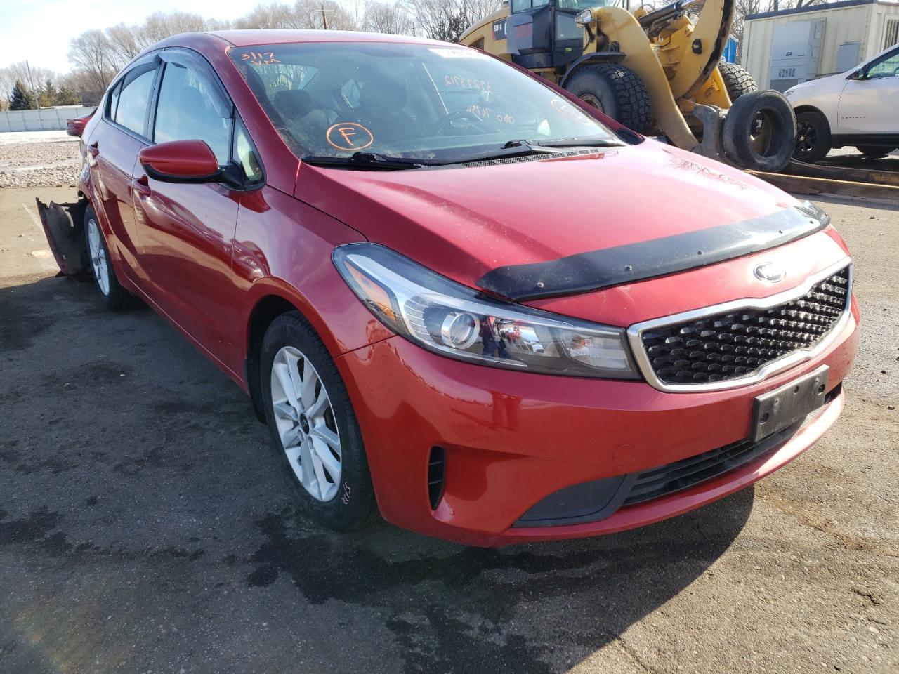 KIA FORTE LX 2017 with VIN 3KPFL4A71HE107534 - Photo from auction