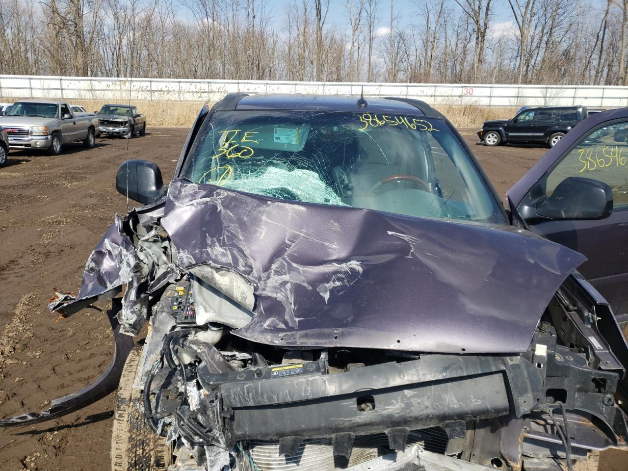 Photo 7 from auction – 2007 BUICK RENDEZVOUS with VIN 3G5DA03L67S549507