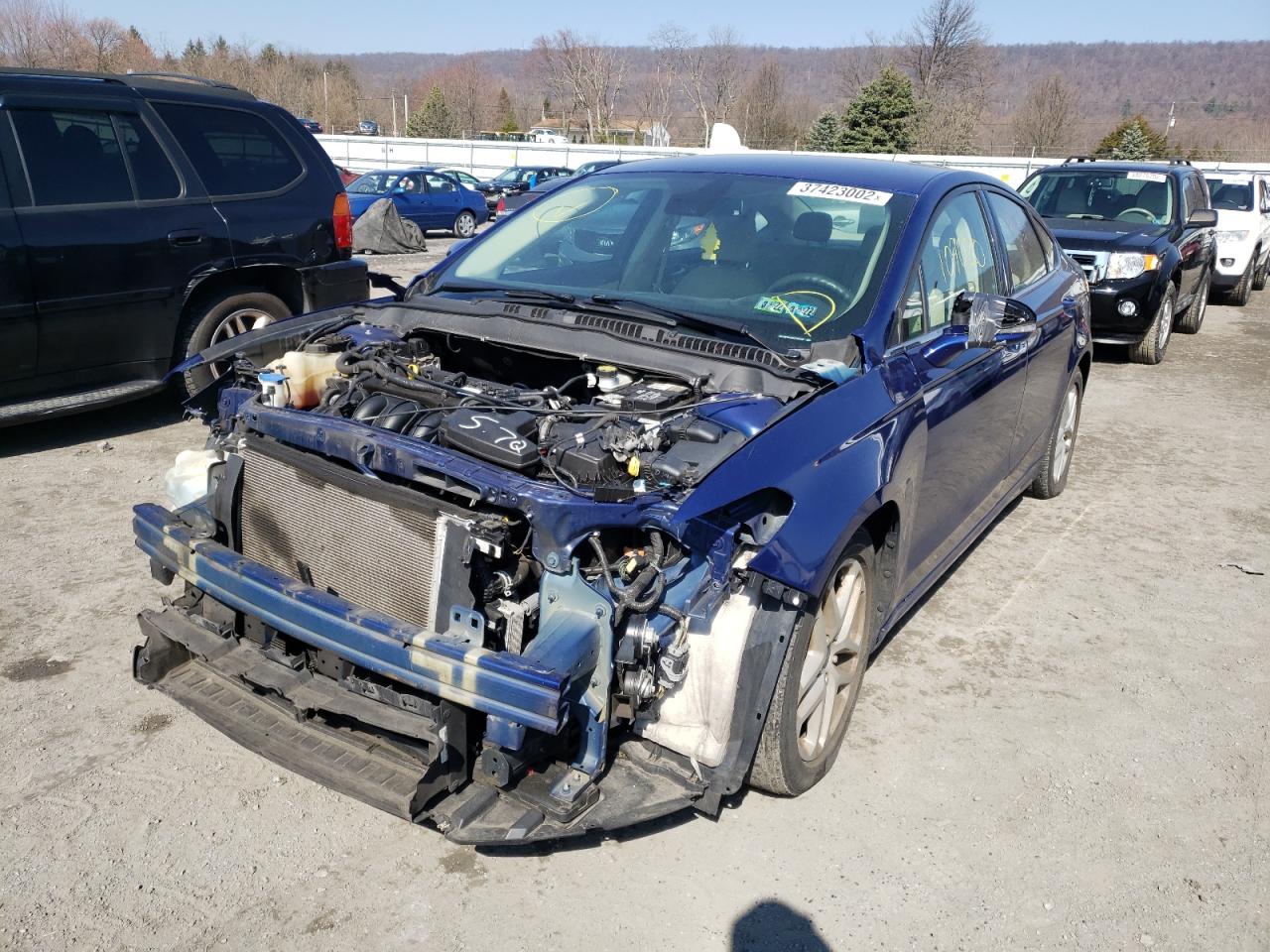 Photo 2 from auction – 2016 FORD FUSION SE with VIN 3FA6P0H75GR199702