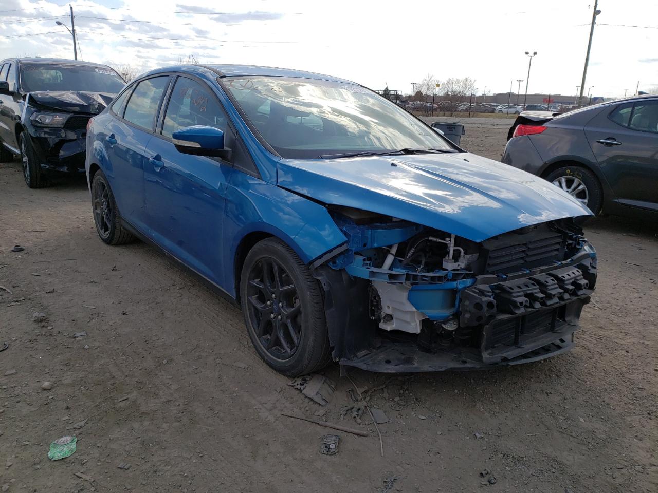 FORD FOCUS SE 2016 with VIN 1FADP3F24GL280950 - Photo from auction