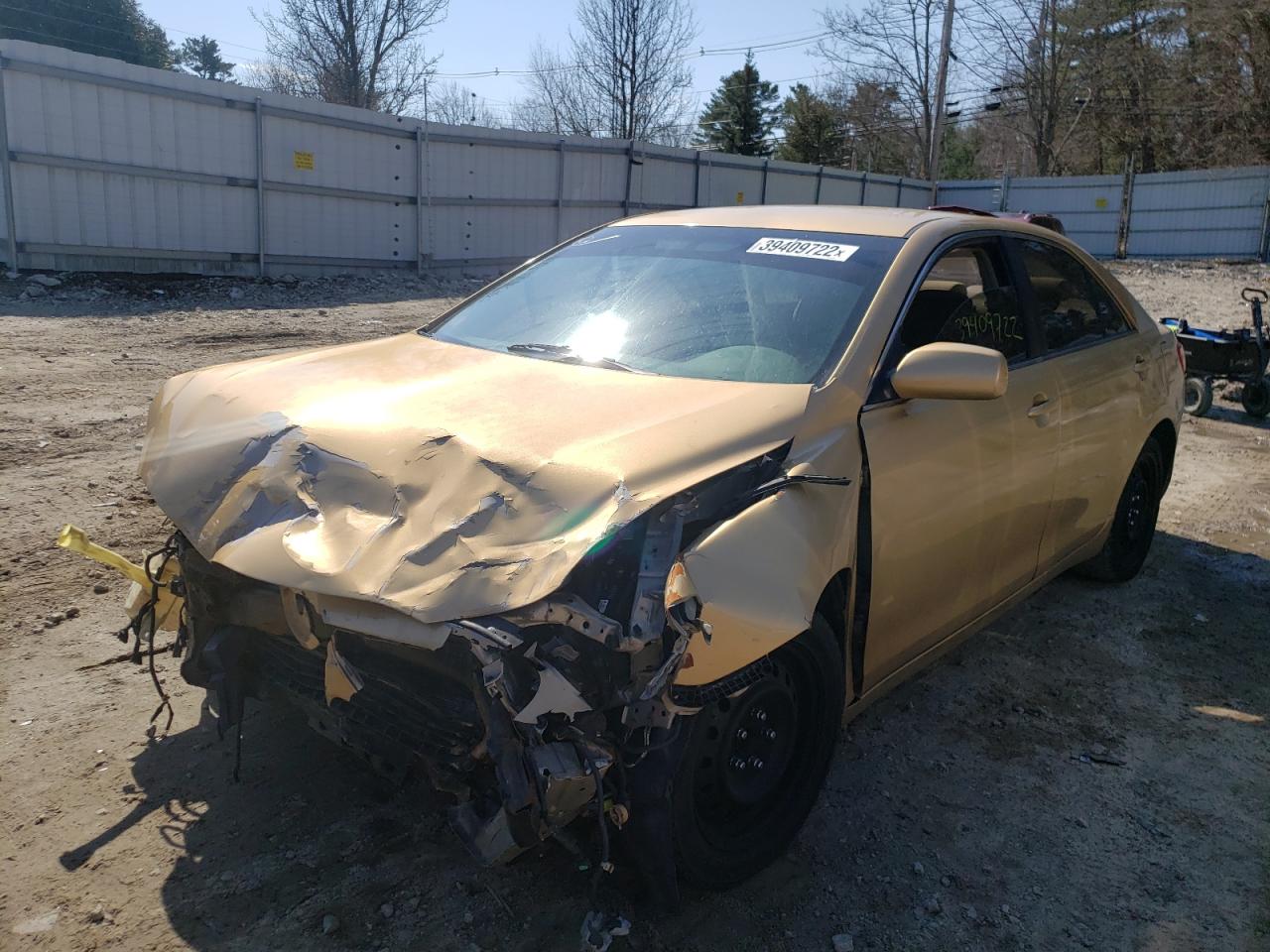 Photo 2 from auction – 2009 TOYOTA CAMRY BASE with VIN 4T1BE46KX9U341787