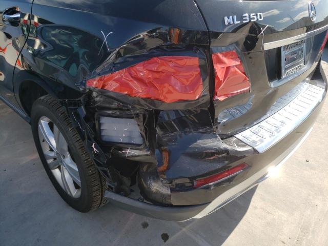 Photo 9 from auction – 2012 MERCEDES-BENZ ML 350 BLU with VIN 4JGDA2EB8CA078976