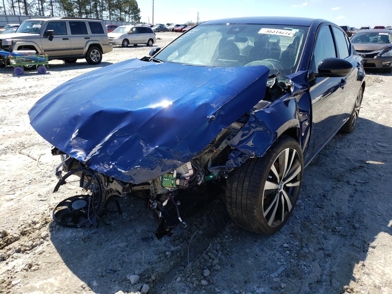 Photo 9 from auction – 2021 NISSAN ALTIMA SR with VIN 1N4BL4CV0MN328614