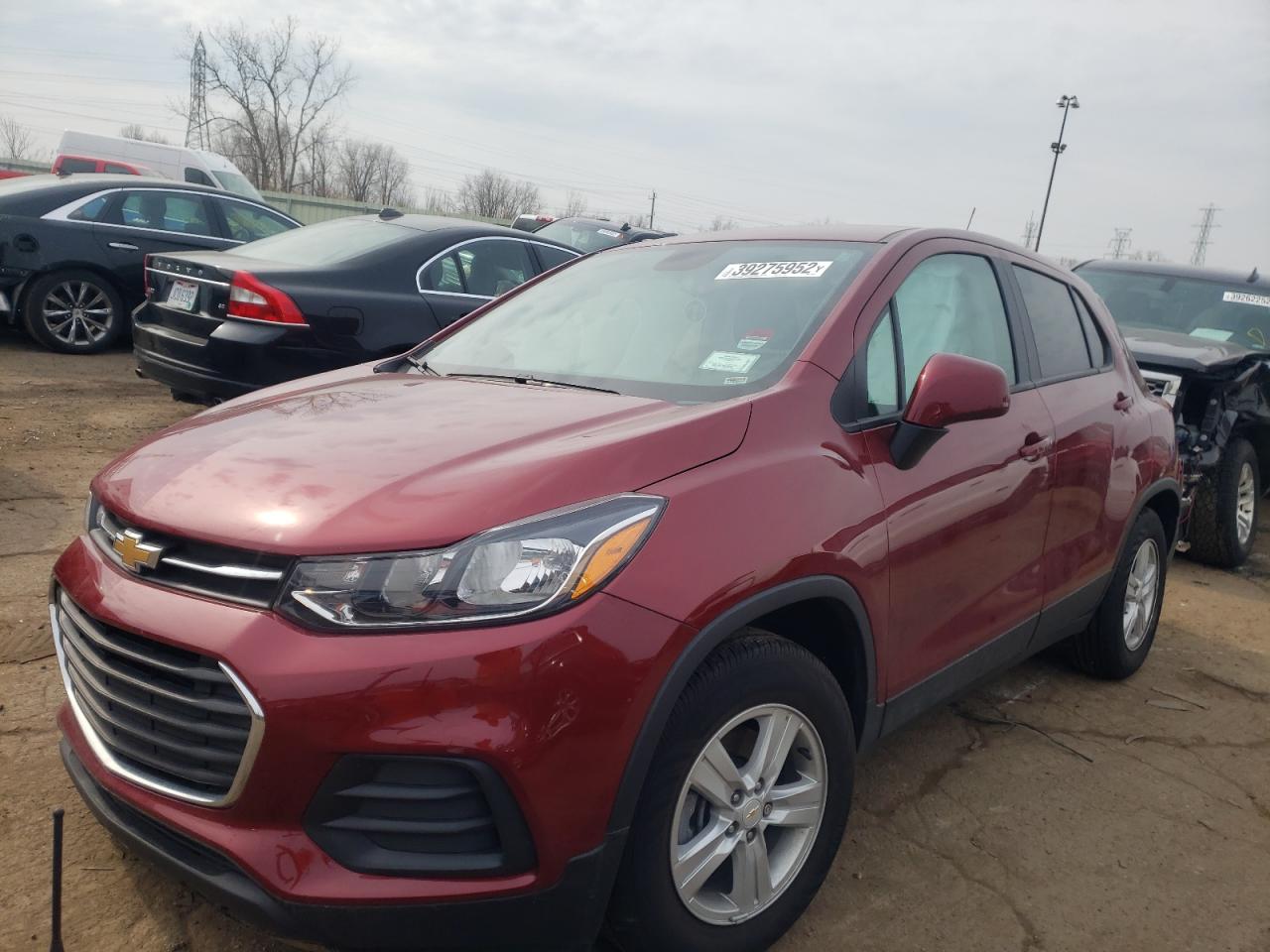 Photo 2 from auction – 2021 CHEVROLET TRAX LS with VIN KL7CJKSB6MB323898