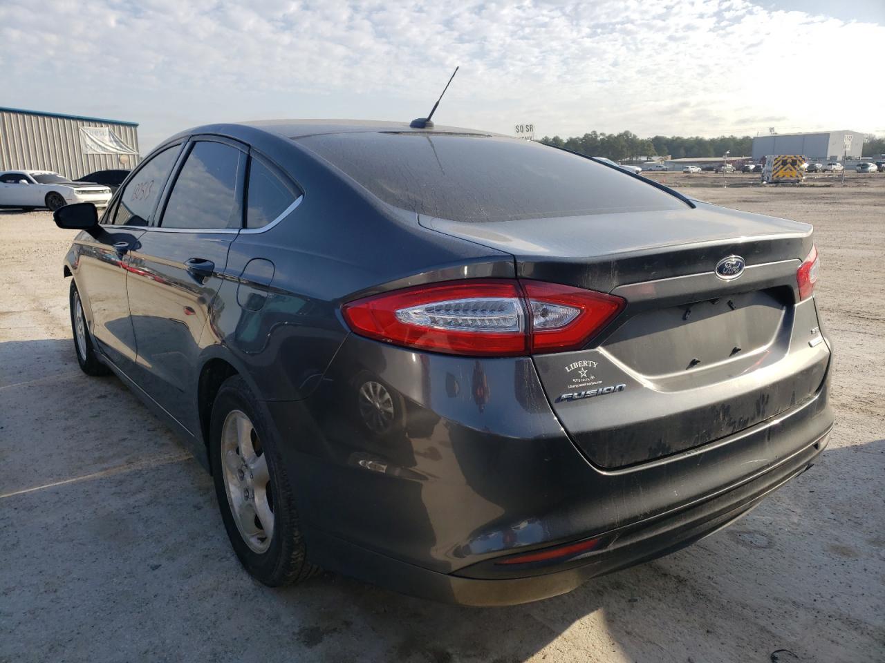 Photo 3 from auction – 2016 FORD FUSION SE with VIN 1FA6P0HD4G5136051