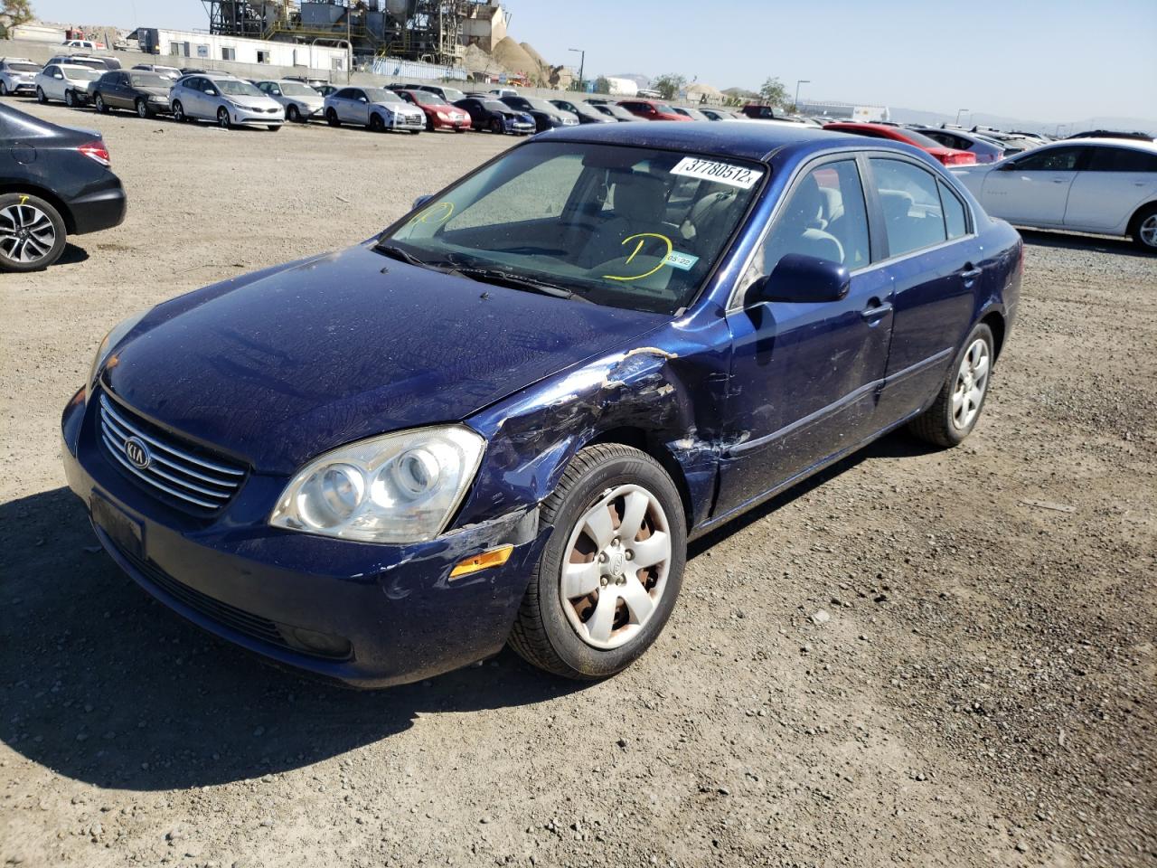 Photo 2 from auction – 2008 KIA OPTIMA LX with VIN KNAGE123885193524