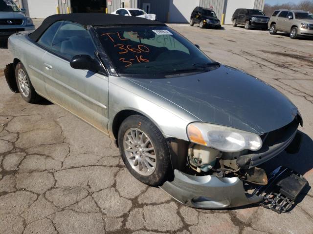 CHRYSLER SEBRING LX 2004 with VIN 1C3EL55R44N406474 - Photo from auction