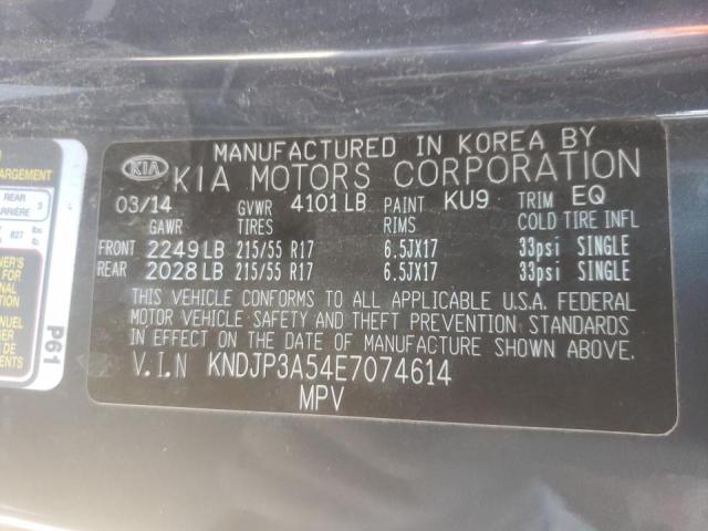 Photo 10 from auction – 2014 KIA SOUL + with VIN KNDJP3A54E7074614