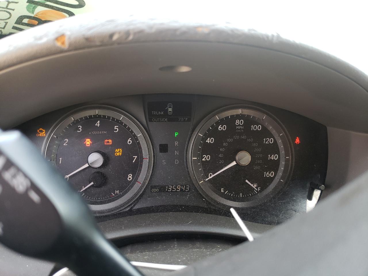 Photo 8 from auction – 2008 LEXUS ES 350 with VIN JTHBJ46G182167483