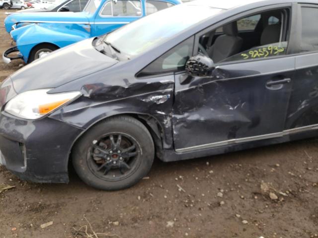 Photo 9 from auction – 2012 TOYOTA PRIUS with VIN JTDKN3DU2C1543941
