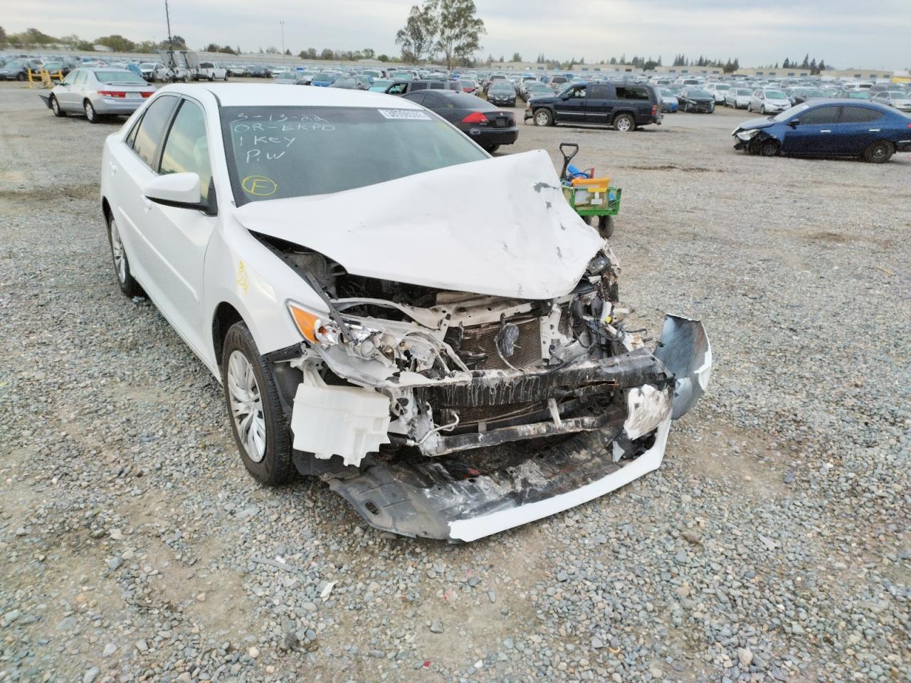 Photo 1 from auction – 2013 TOYOTA CAMRY L with VIN 4T4BF1FK8DR311763