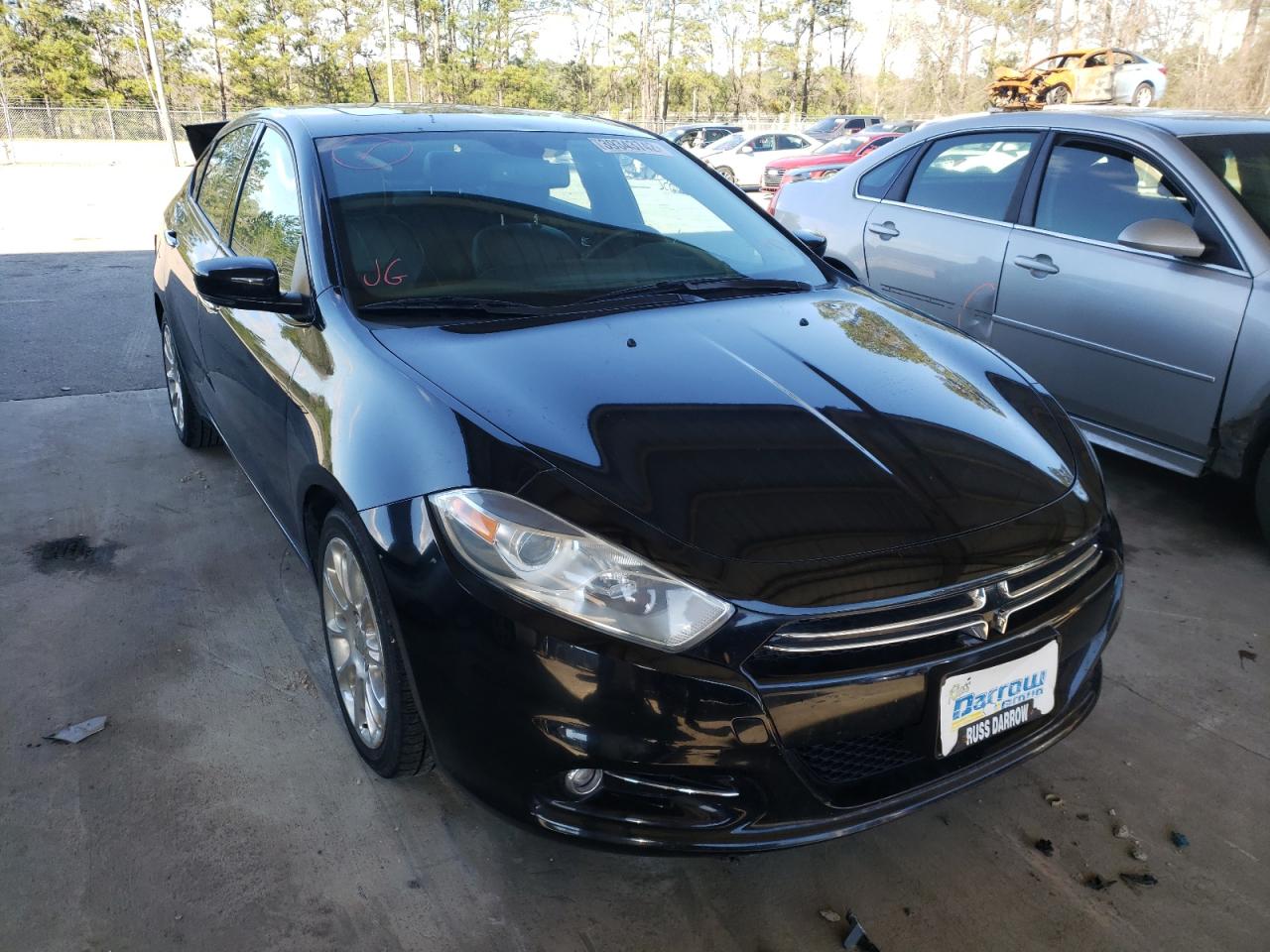 DODGE DART LIMIT 2015 with VIN 1C3CDFCB4FD119337 - Photo from auction