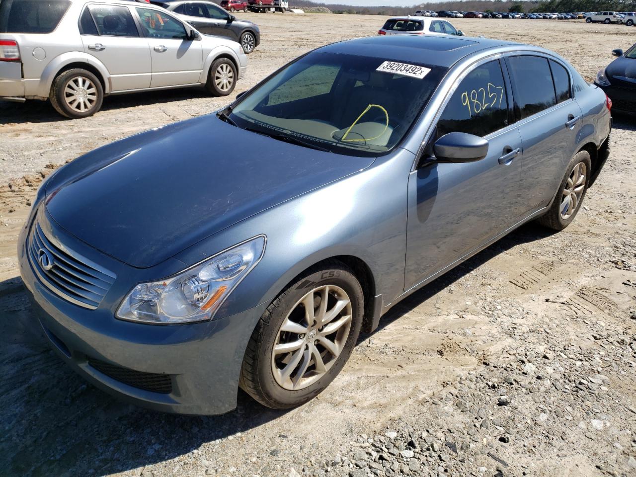 Photo 2 from auction – 2009 INFINITI G37 BASE with VIN JNKCV61E09M309760
