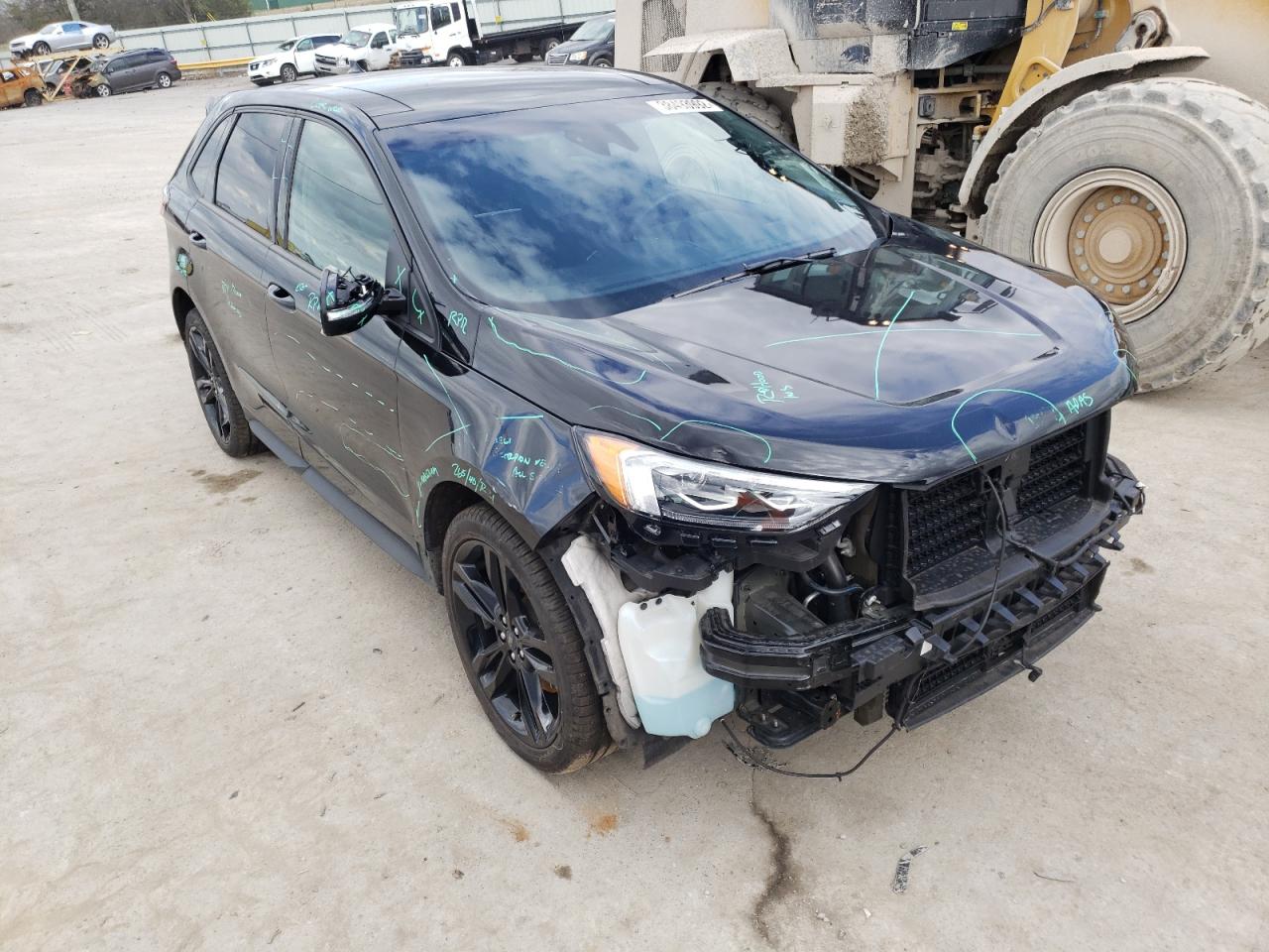 FORD EDGE ST 2019 with VIN 2FMPK4AP8KBB11808 - Photo from auction