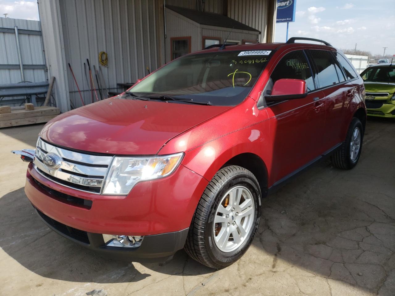 Photo 2 from auction – 2008 FORD EDGE SEL with VIN 2FMDK38C38BA97647