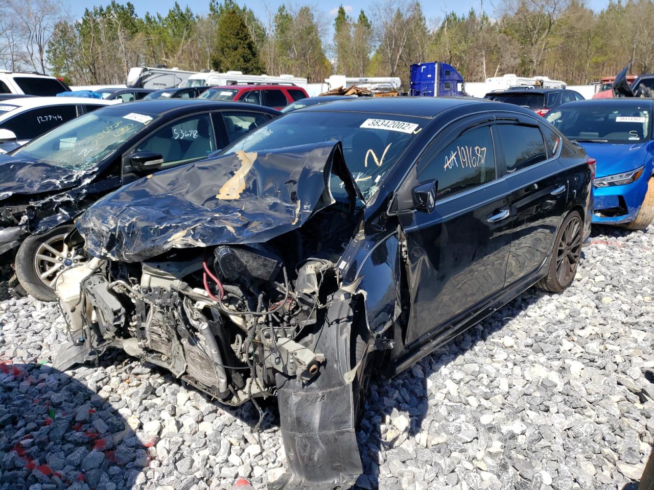 Photo 2 from auction – 2013 NISSAN SENTRA S with VIN 3N1AB7AP0DL776885