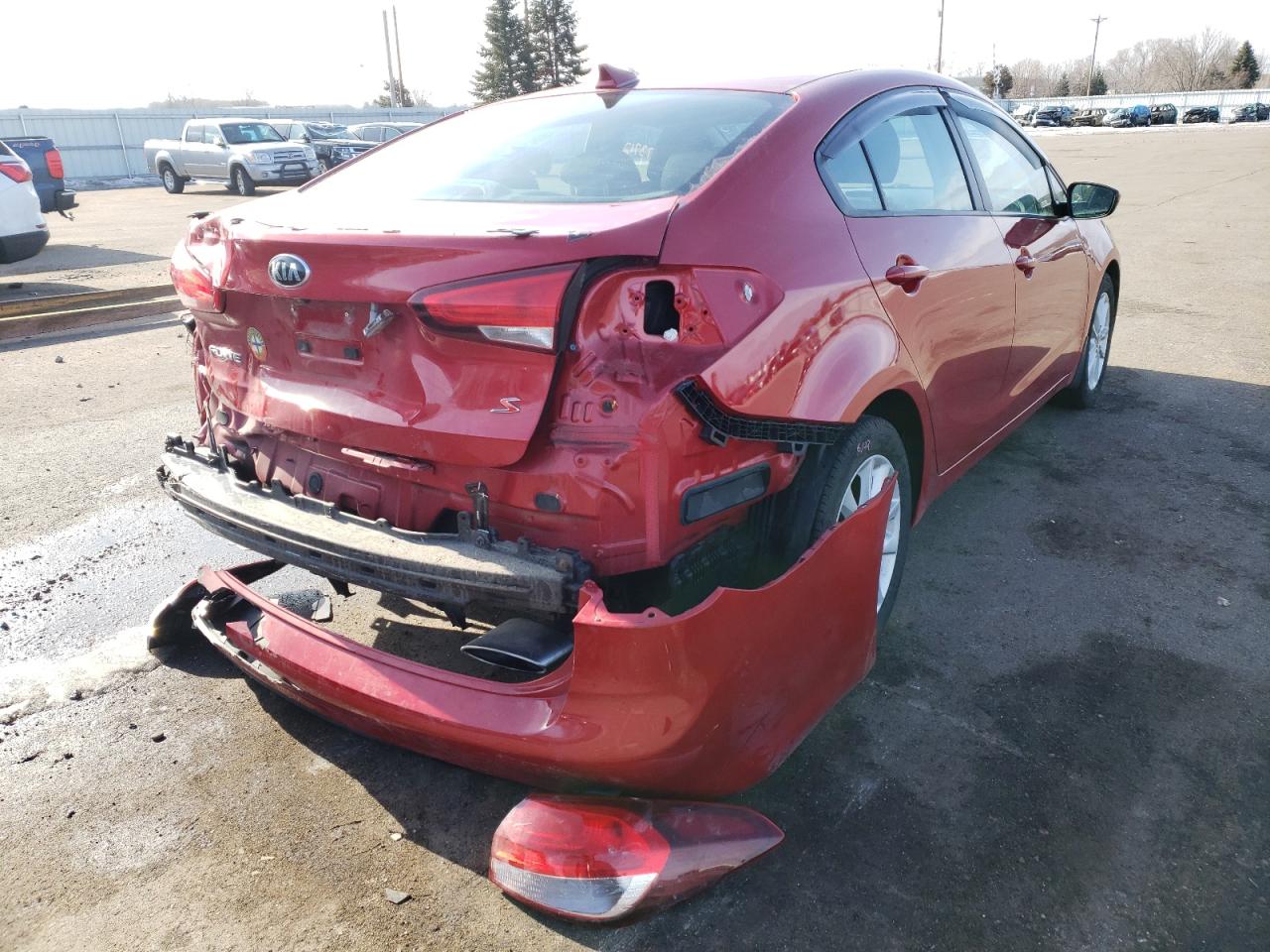 Photo 4 from auction – 2017 KIA FORTE LX with VIN 3KPFL4A71HE107534