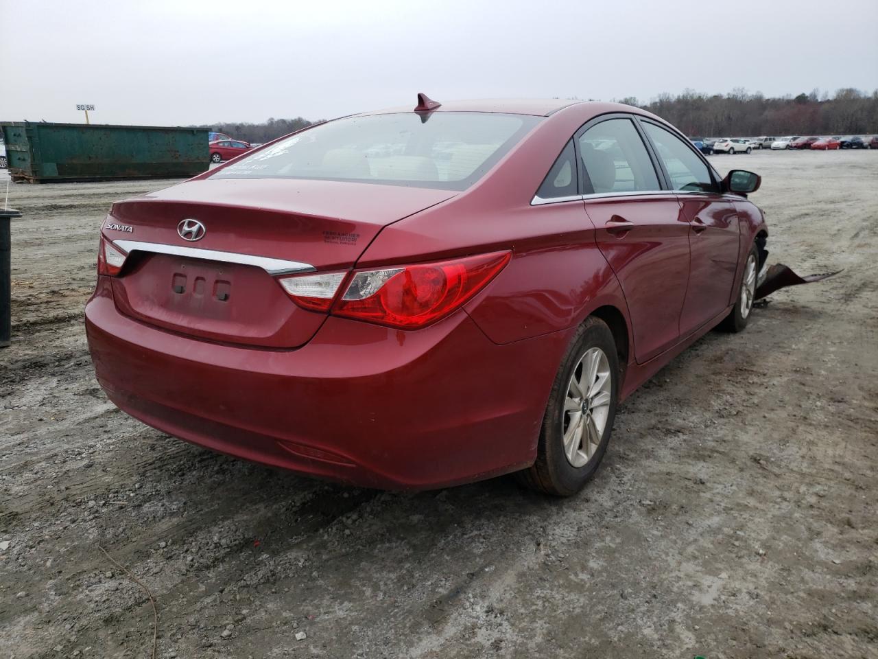Photo 4 from auction – 2011 HYUNDAI SONATA GLS with VIN 5NPEB4ACXBH059322