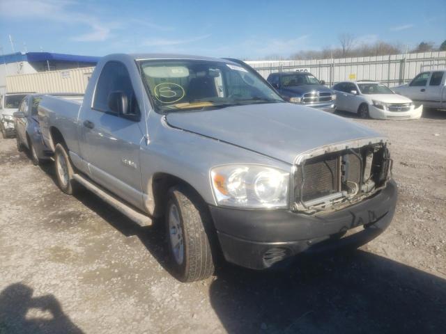 DODGE RAM 1500 S 2008 with VIN 1D7HA16K88J191337 - Photo from auction