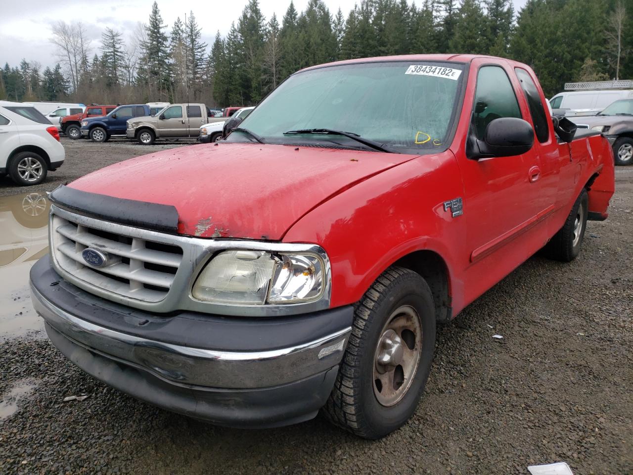 Photo 2 from auction – 2003 FORD F150 with VIN 1FTRX17W93NA62135