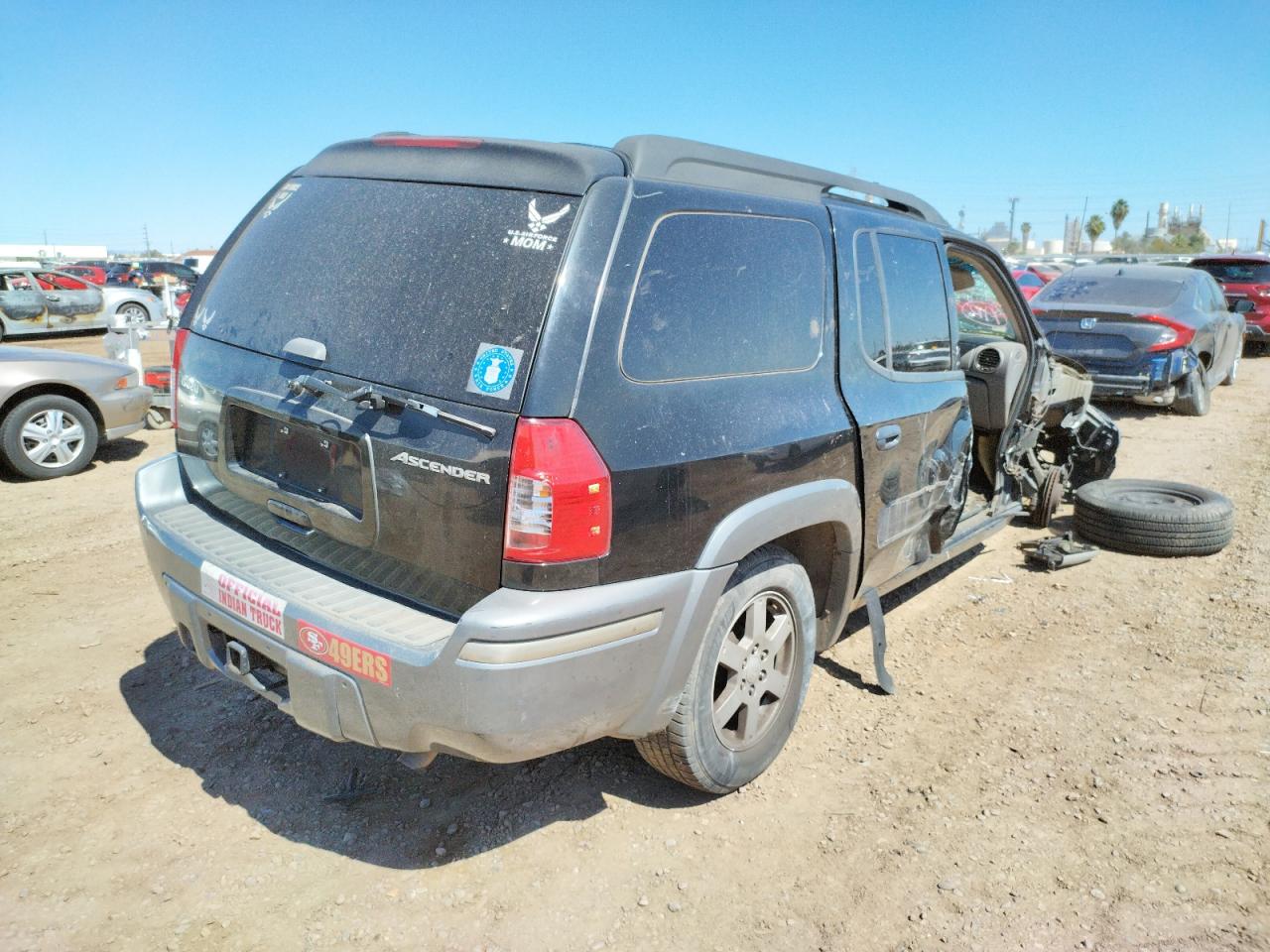 Photo 4 from auction – 2005 ISUZU ASCENDER S with VIN 4NUES16SX56700227