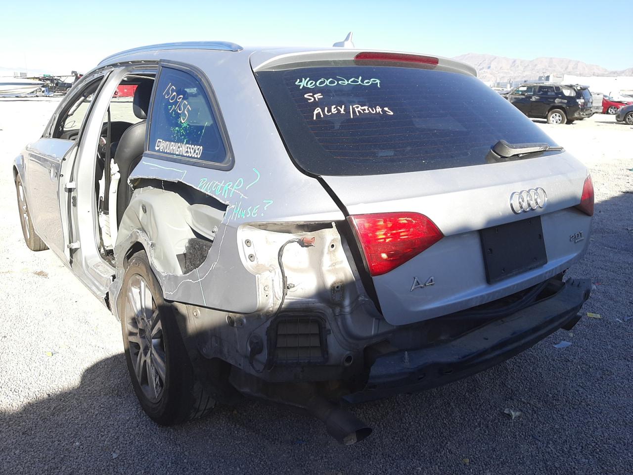 Photo 3 from auction – 2010 AUDI A4 PREMIUM with VIN WAUSFAFL4AA111464