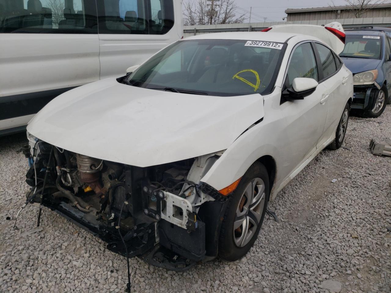 Photo 2 from auction – 2016 HONDA CIVIC LX with VIN 19XFC2F53GE013116
