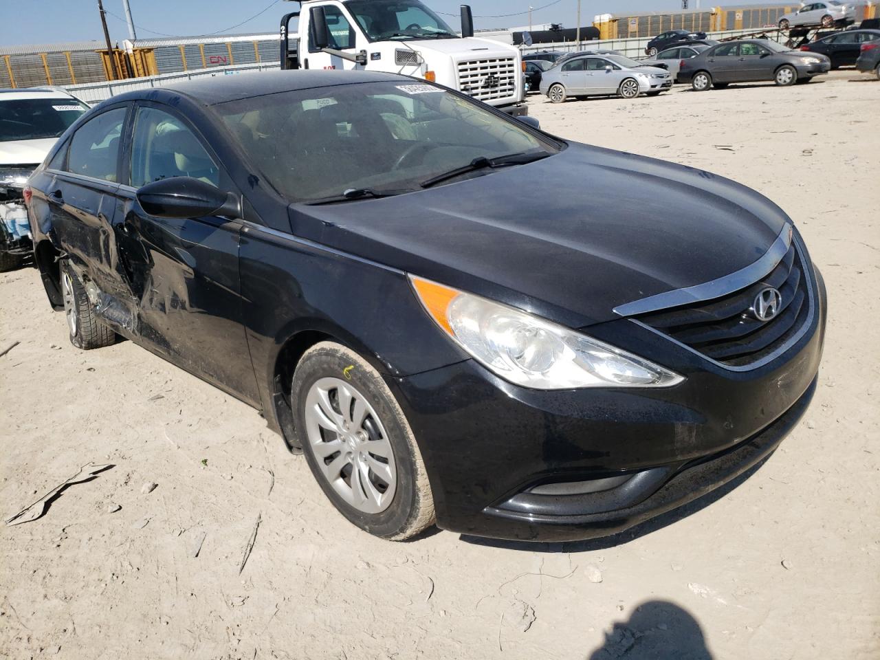 HYUNDAI SONATA GLS 2012 with VIN 5NPEB4AC6CH472453 - Photo from auction