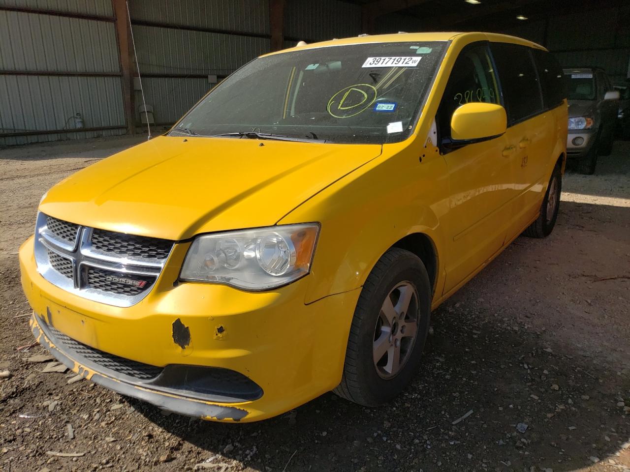 Photo 2 from auction – 2013 DODGE GRAND CARA with VIN 2C4RDGCG8DR522061