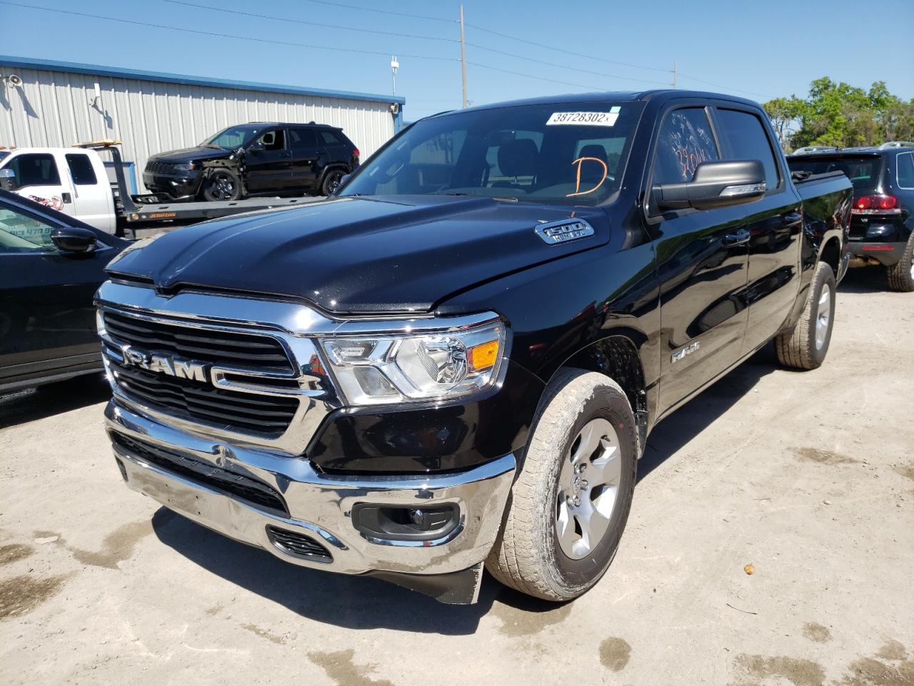 Photo 2 from auction – 2021 RAM 1500 BIG H with VIN 1C6RREFT5MN502417