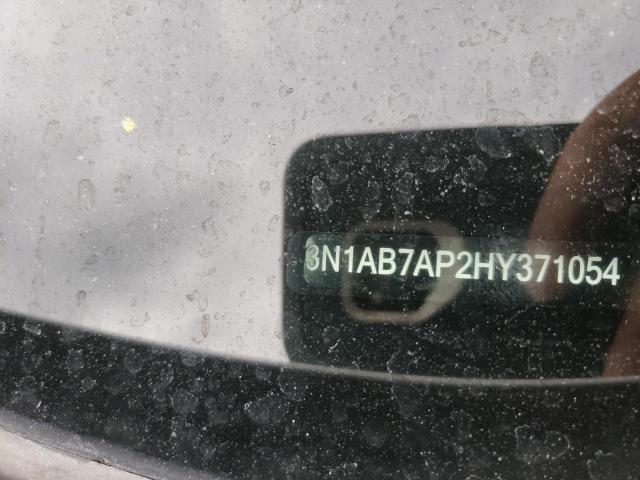 Photo 10 from auction – 2017 NISSAN SENTRA S with VIN 3N1AB7AP2HY371054