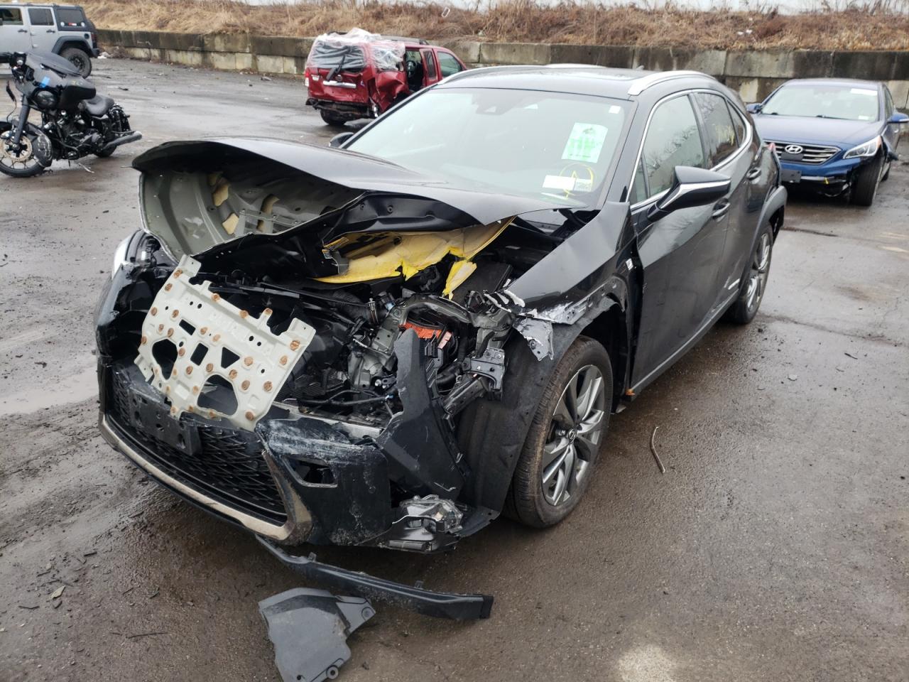 Photo 2 from auction – 2019 LEXUS UX 250H with VIN JTHU9JBH1K2014074