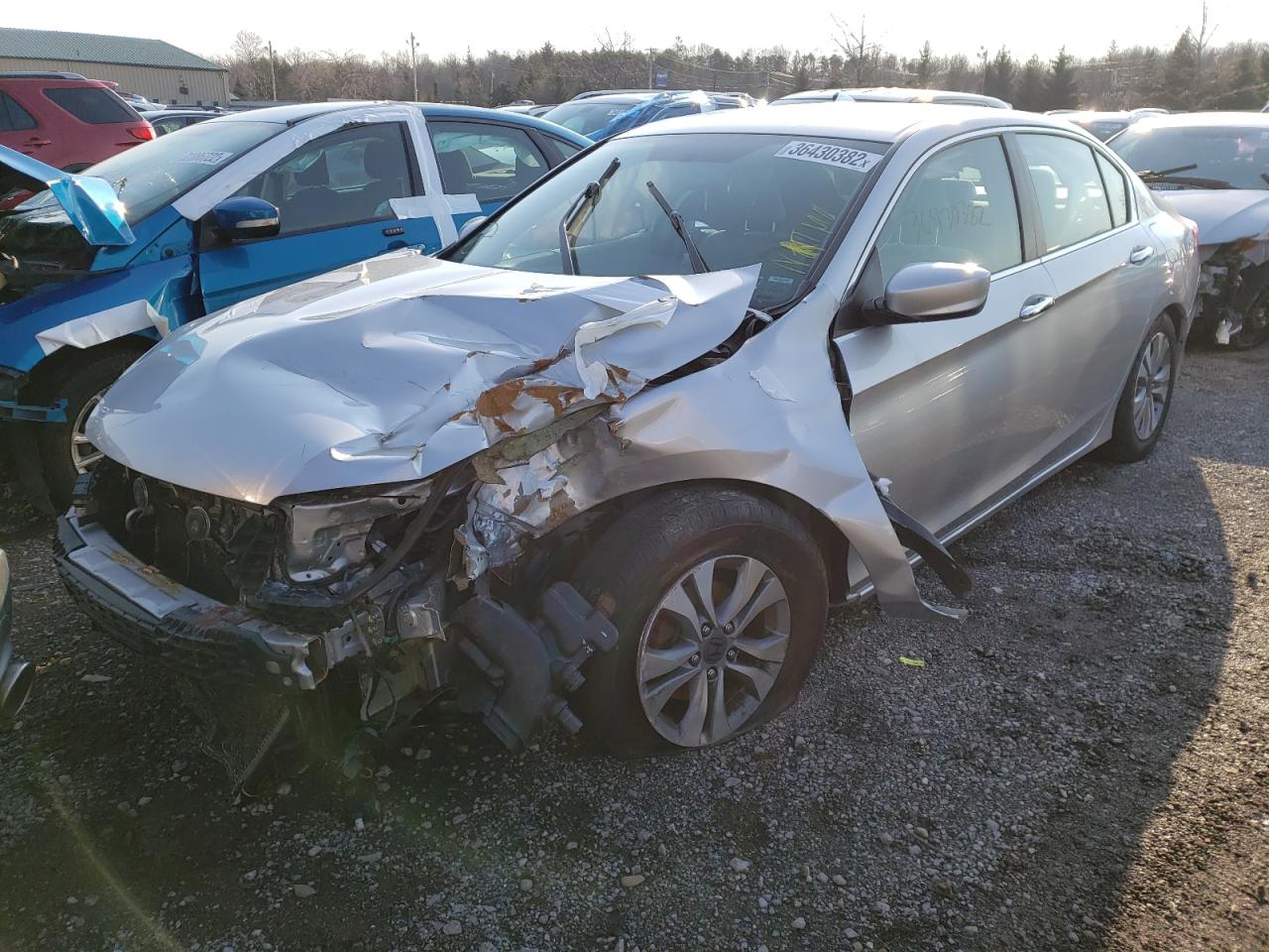Photo 2 from auction – 2014 HONDA ACCORD LX with VIN 1HGCR2F37EA049490