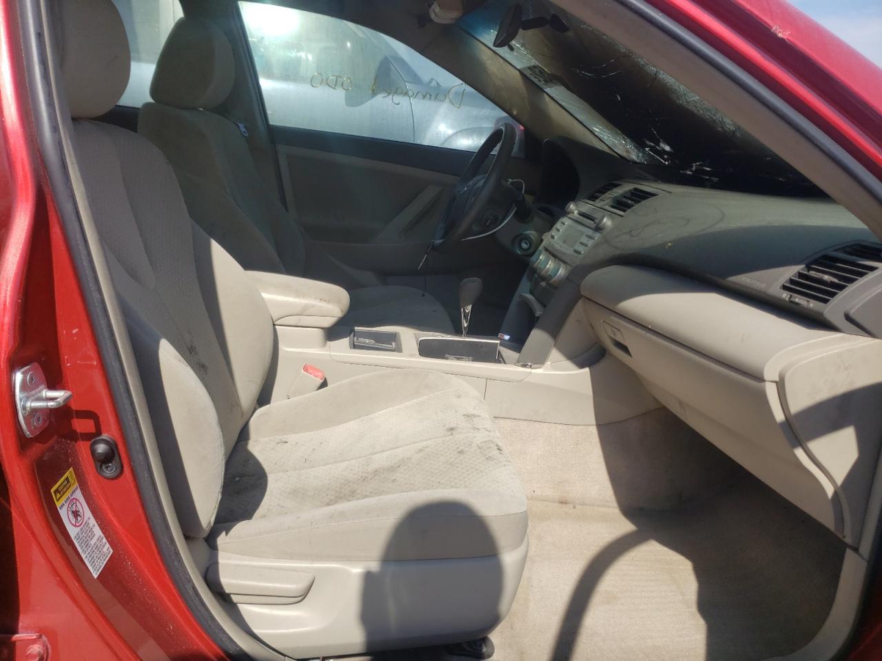 Photo 5 from auction – 2009 TOYOTA CAMRY BASE with VIN 4T1BE46K99U307310