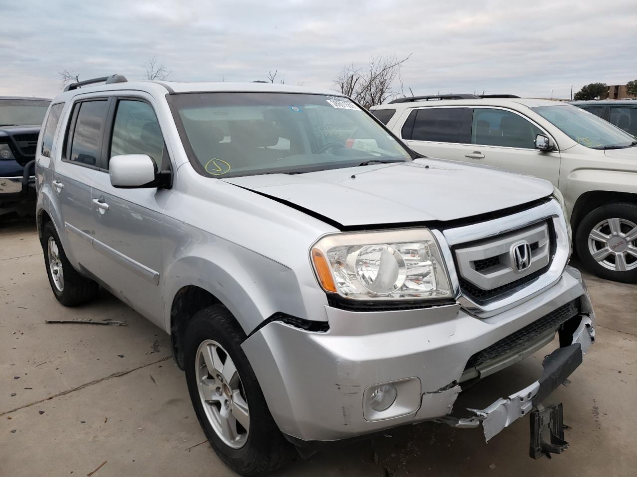 HONDA PILOT EXL 2010 with VIN 5FNYF3H50AB021632 - Photo from auction
