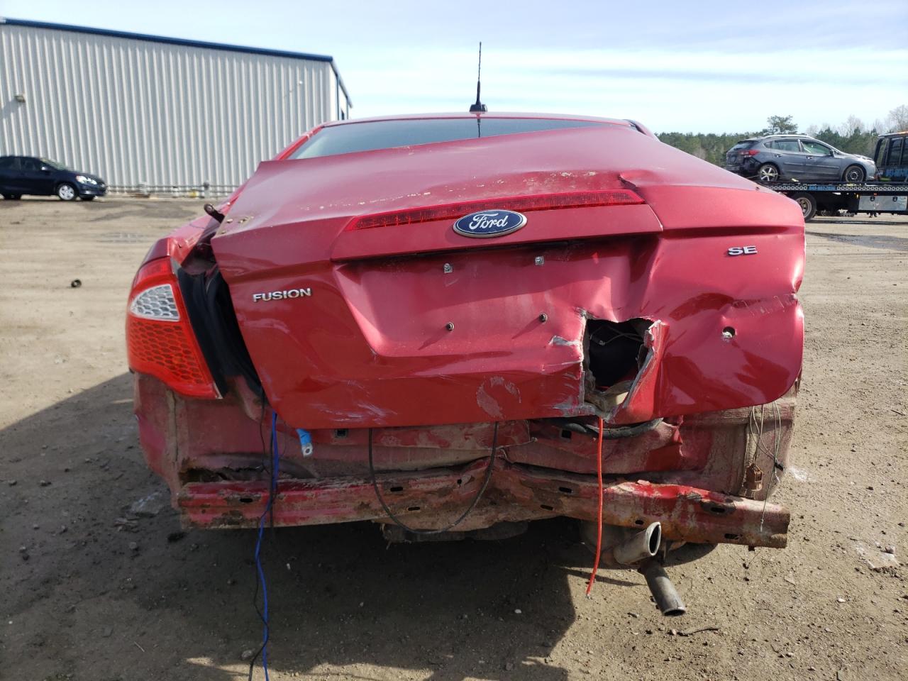 Photo 9 from auction – 2011 FORD FUSION SE with VIN 3FAHP0HA3BR107144