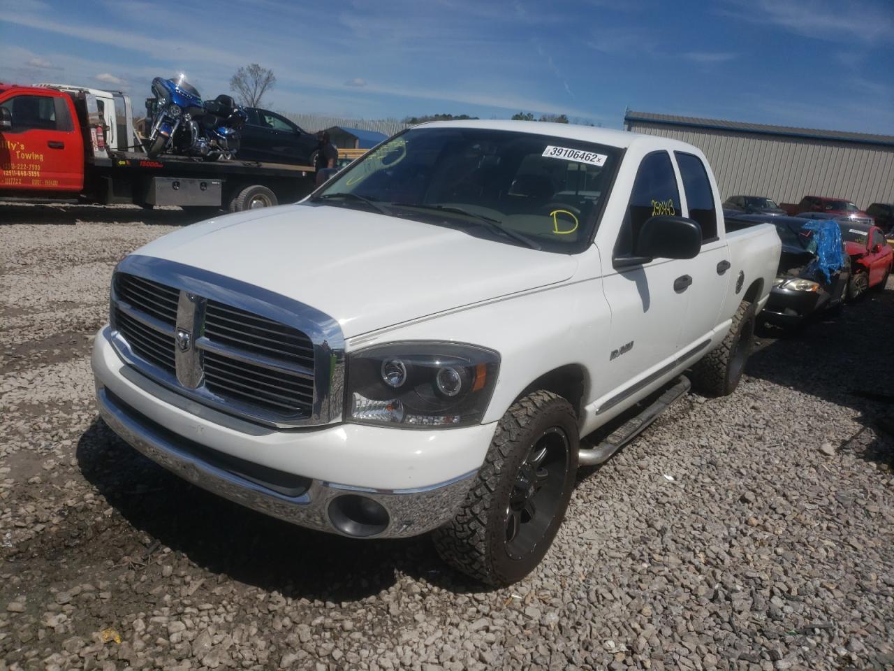Photo 2 from auction – 2008 DODGE RAM 1500 S with VIN 1D7HA18NX8S519665