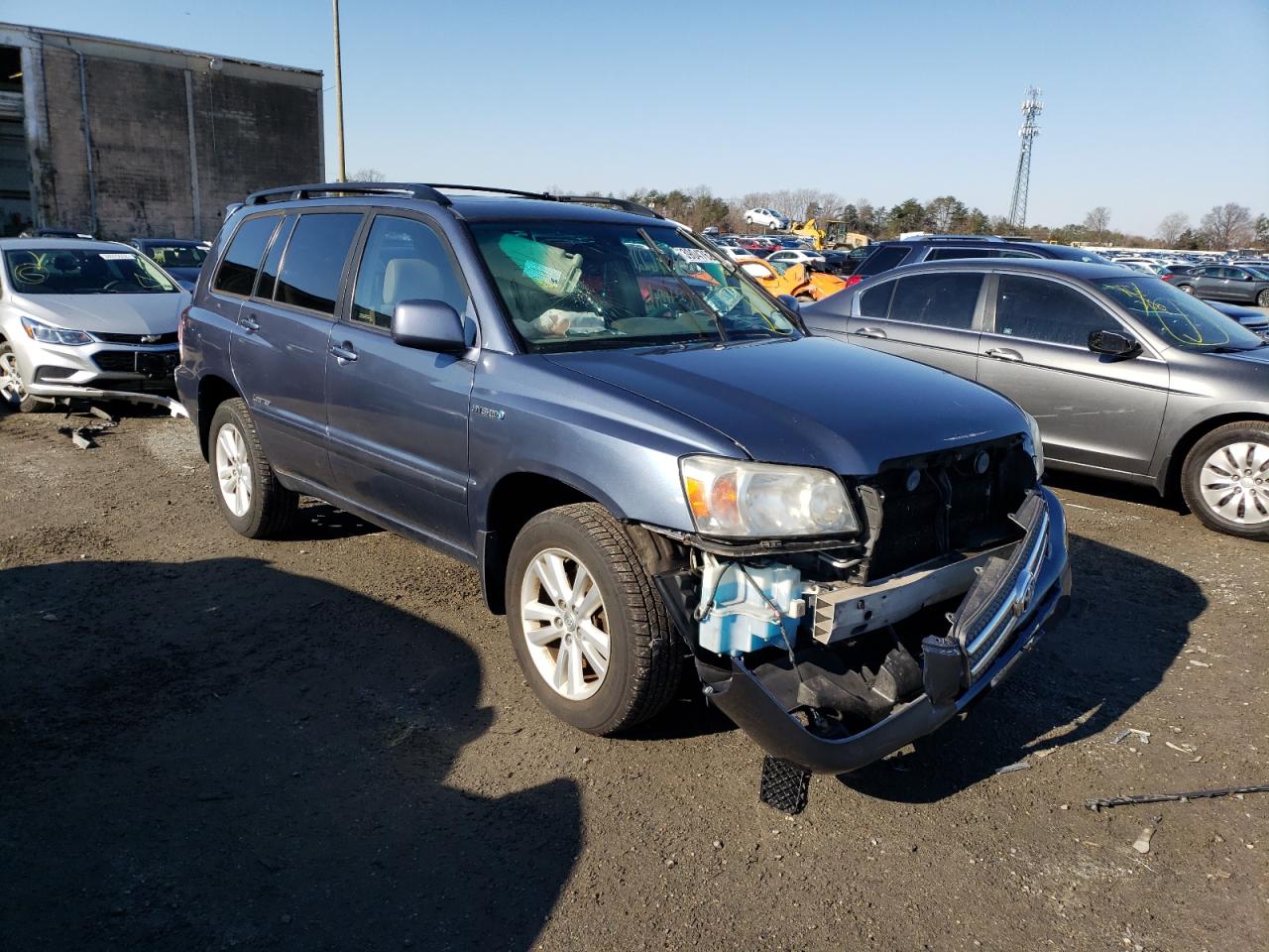 TOYOTA HIGHLANDER 2006 مع رقم تعريف المركبة JTEEW21A060022026 - صورة من المزاد