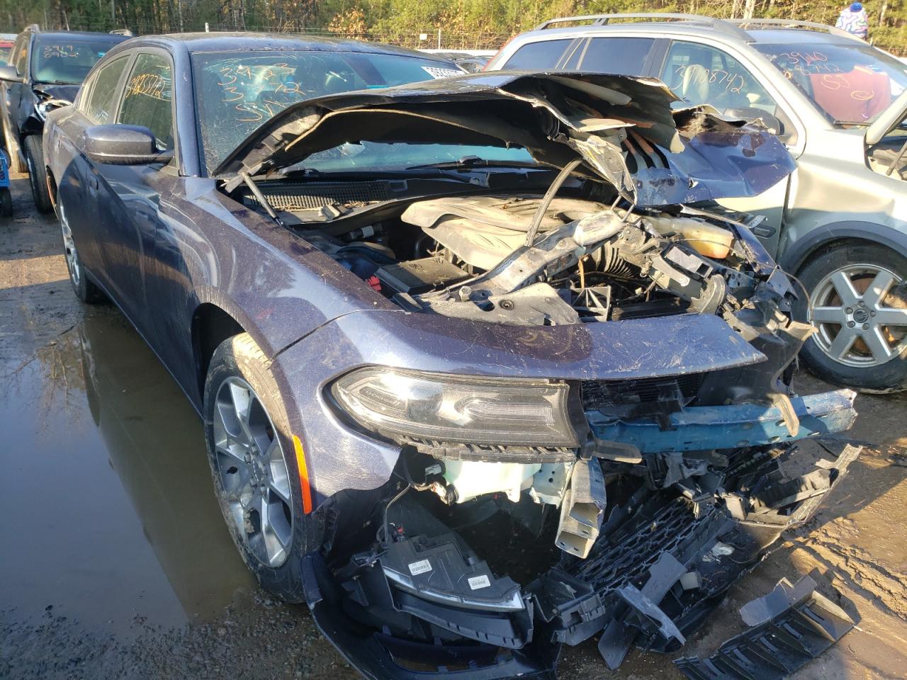 DODGE CHARGER SX 2015 with VIN 2C3CDXJG1FH898154 - Photo from auction