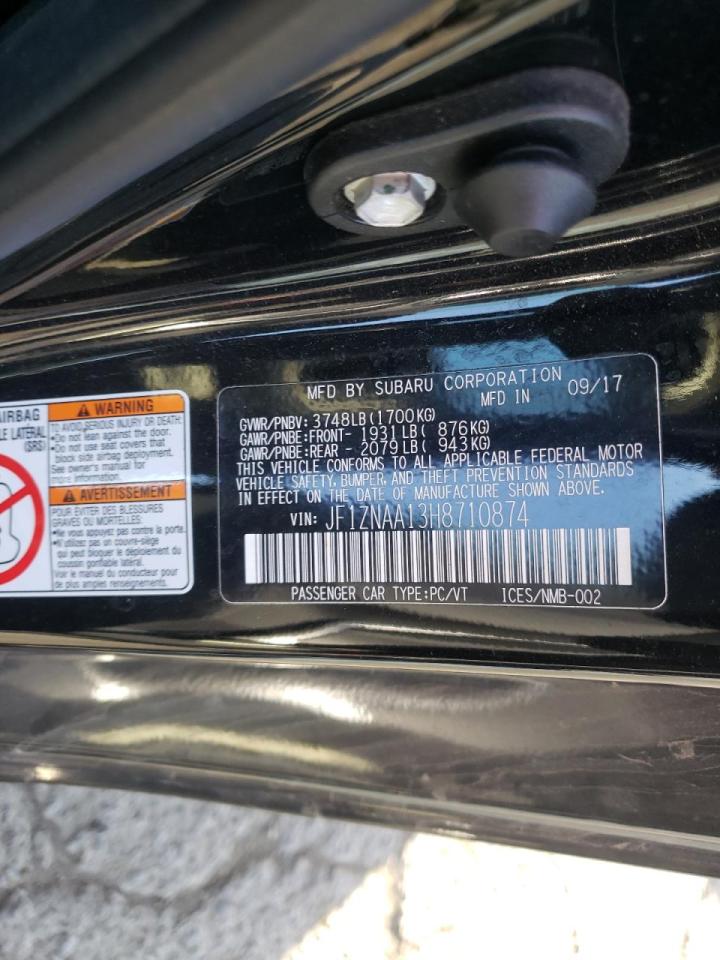 Photo 10 from auction – 2017 TOYOTA 86 BASE with VIN JF1ZNAA13H8710874