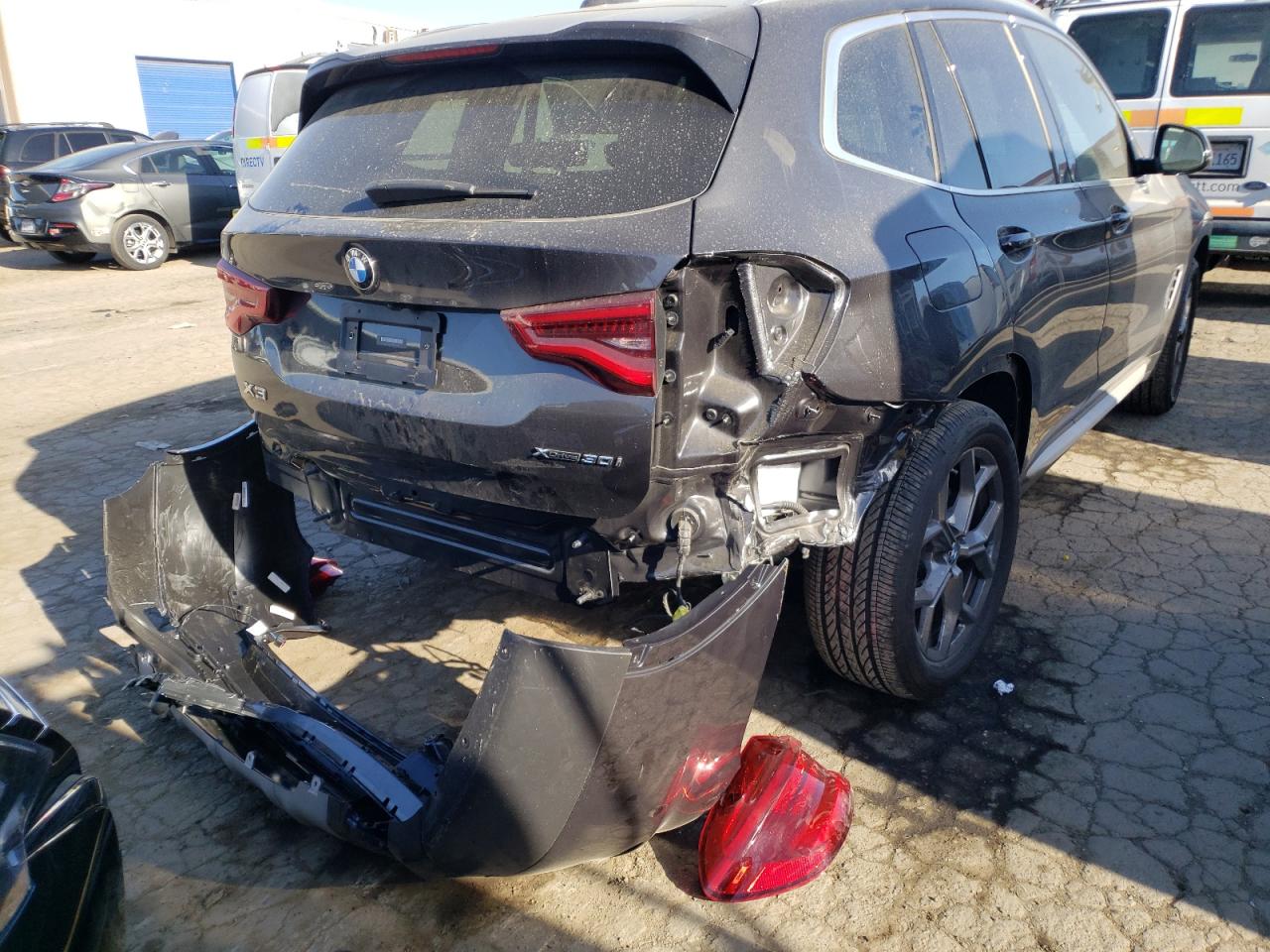 Photo 9 from auction – 2021 BMW X3 XDRIVE3 with VIN 5UXTY5C03M9F20372
