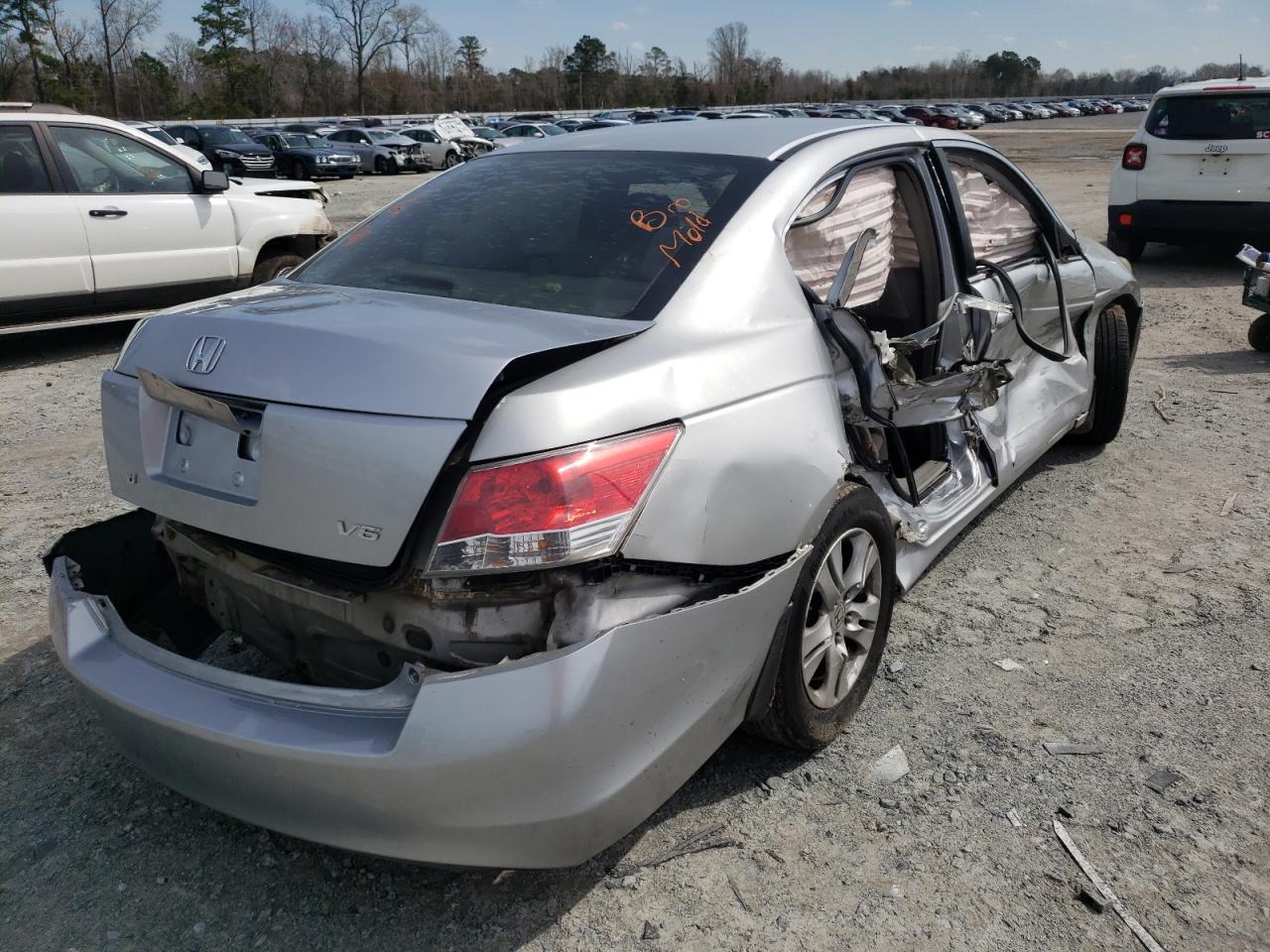 Photo 4 from auction – 2008 HONDA ACCORD with VIN 1HGCP26488A098460